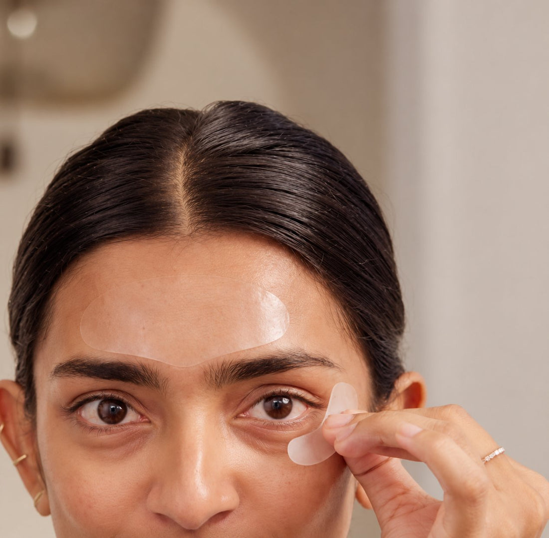 Toute Nuit worn over skincare as the last step of a night routine