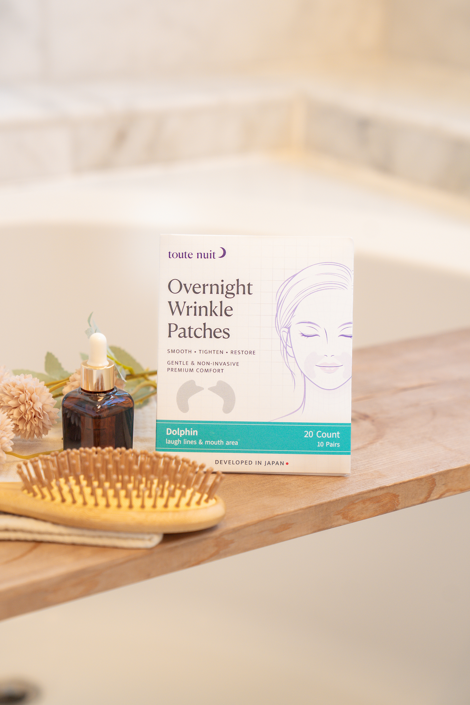 Skincare first. Patches last.